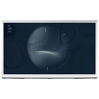 Samsung The Serif 55" 4K UHD HDR QLED Tizen Smart TV (QN55LS01BAFXZC) - 2022 - Cloud White
