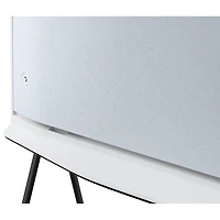 Samsung The Serif 55" 4K UHD HDR QLED Tizen Smart TV (QN55LS01BAFXZC) - 2022 - Cloud White