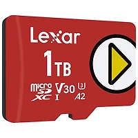 Carte mémoire microSD Play de 150 Mo/s et 1 To de Lexar