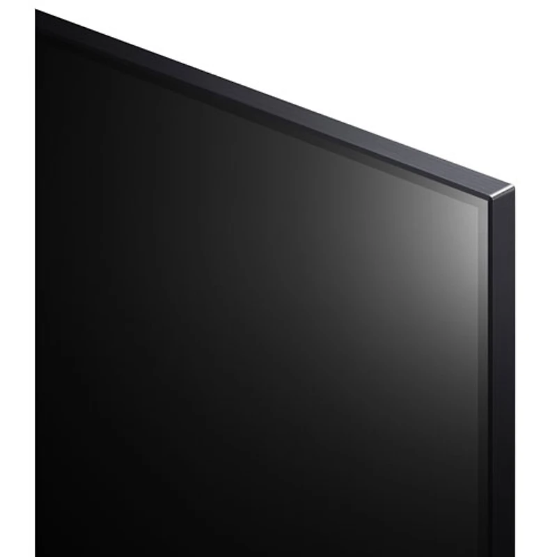 Téléviseur intelligent webOS HDR QNED UHD 4K de 55 po de LG (55QNED85UQA) - 2022 - Argenté titane foncé/Bleu cendré