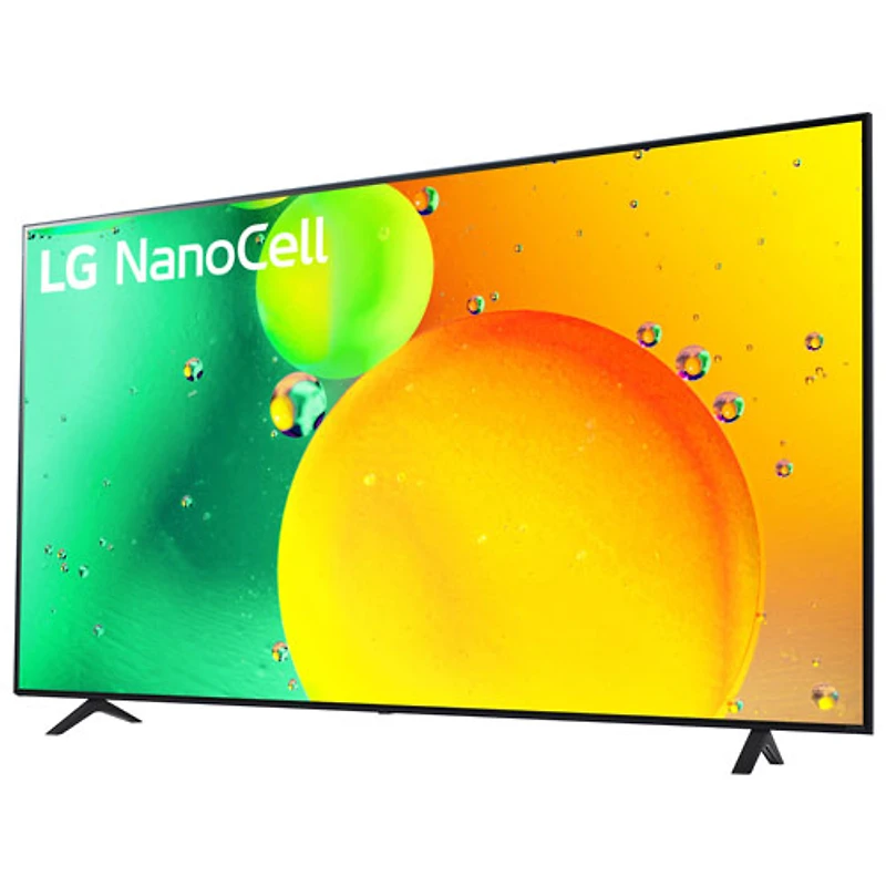 LG NanoCell 70" 4K UHD HDR LED webOS Smart TV (70NANO75UQA) - 2022 - Ashed Blue - Only at Best Buy