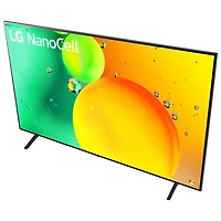 LG NanoCell 70" 4K UHD HDR LED webOS Smart TV (70NANO75UQA) - 2022 - Ashed Blue - Only at Best Buy