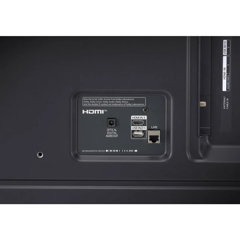 Téléviseur intelligent webOS HDR DEL UHD 4K de 50 po de LG (50NANO75UQA) - 2022 - Bleu cendré