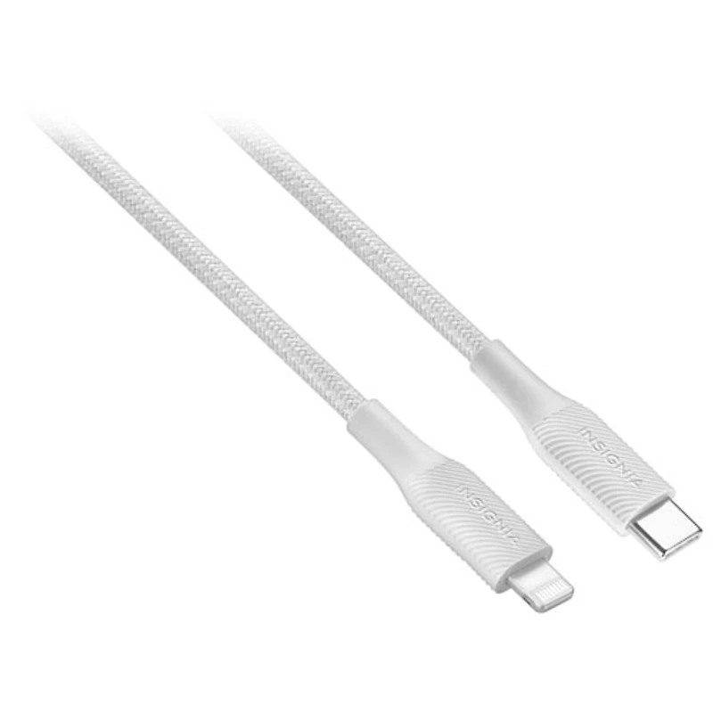 Insignia 1.8m (5.9 ft.) USB-C to Lightning Cable (NS-MCLC6WH23-C) - White