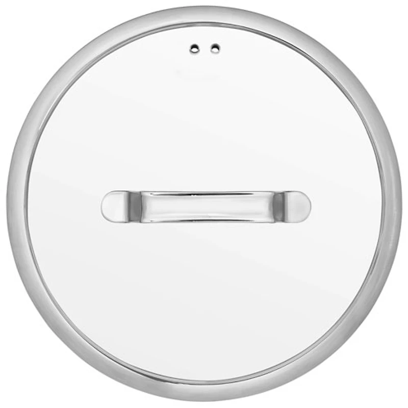 Couvercle de 26 cm en verre et en acier inoxydable de Scanpan