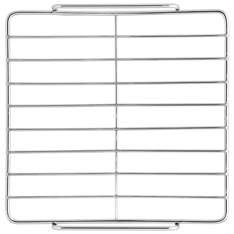 Grille de 24 x 24 cm en acier inoxydable de Scanpan - Argenté