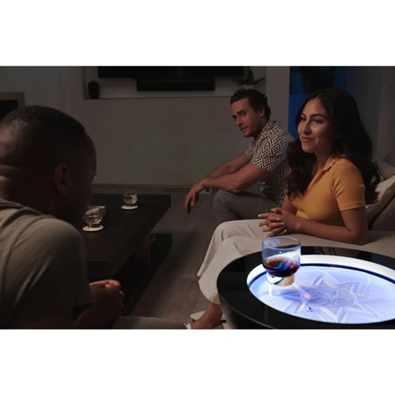 Table de sable cinétique de 16 po Drift Sandscape de HoMedics - Noir