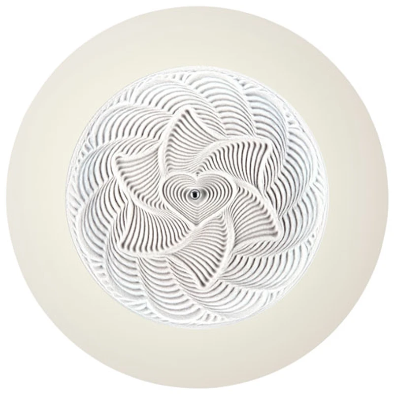 HoMedics Drift Sandscape 16" Kinetic Sand Table - Cream