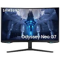 Samsung 32" 4K UHD 165Hz 1ms GTG Curved VA LED FreeSync Gaming Monitor (LS32BG752NNXGO) - Black