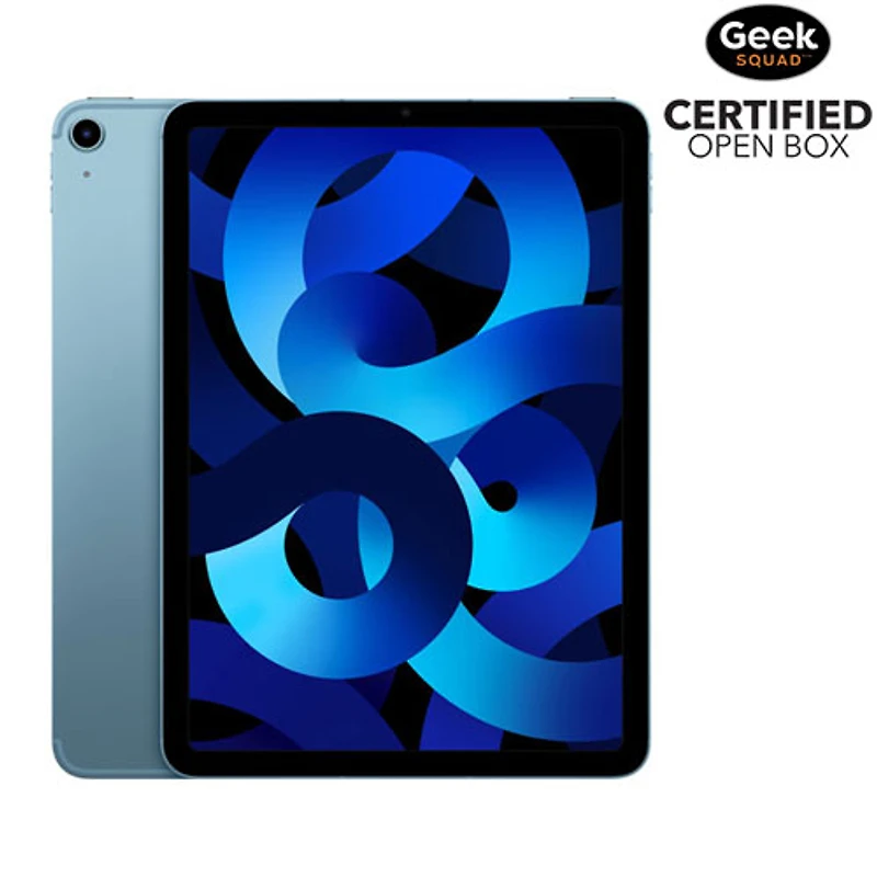 Boîte ouverte - iPad Air 10,9 po 64 Go d'Apple avec Wi-Fi et 5G (5e génération