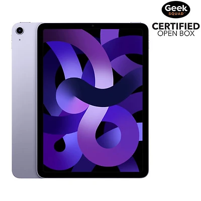 Boîte ouverte - iPad Air 10,9 po 256 Go avec Wi-Fi (5e génération) d'Apple - Violet