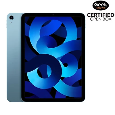 Boîte ouverte - iPad Air 10,9 po 256 Go d'Apple avec Wi-Fi (5e génération) - Bleu
