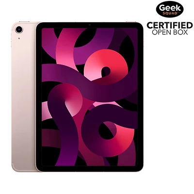 Boîte ouverte - iPad Air 10,9 po 64 Go avec Wi-Fi et 5G (5e génération) d'Apple