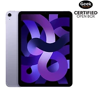 Boîte ouverte - iPad Air 10,9 po 64 Go avec Wi-Fi et 5G (5e génération) d'Apple - Violet
