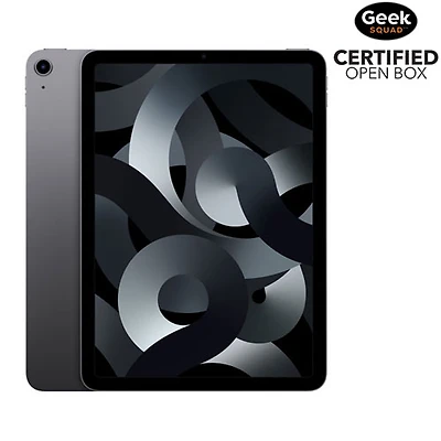Boîte ouverte - iPad Air 10,9 po 64 Go d'Apple avec Wi-Fi (5e génération) - Gris cosmique
