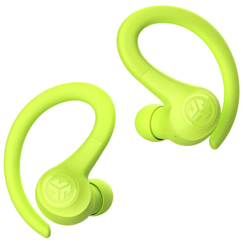 JLab GO Air Sport In-Ear True Wireless Earbuds - Neon Yellow