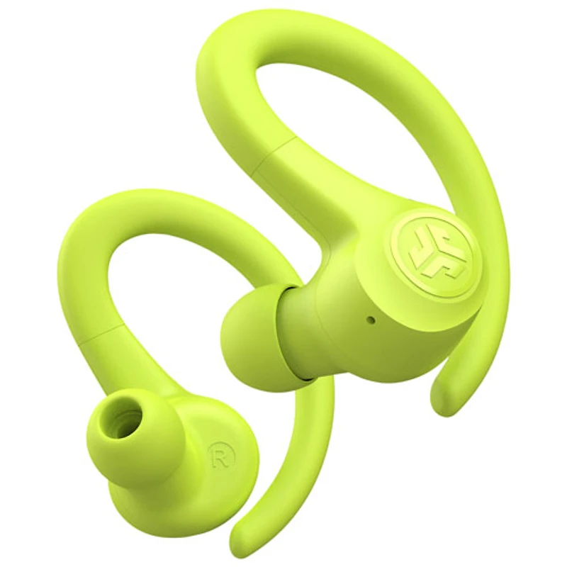 JLab GO Air Sport In-Ear True Wireless Earbuds - Neon Yellow