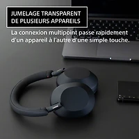 Sony WH-1000XM5 Over-Ear Noise Cancelling Bluetooth Headphones - Black