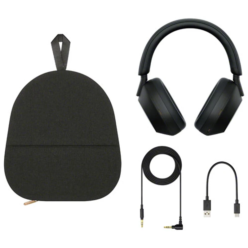 Sony WH-1000XM5 Over-Ear Noise Cancelling Bluetooth Headphones - Black