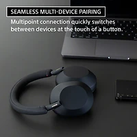 Sony WH-1000XM5 Over-Ear Noise Cancelling Bluetooth Headphones - Black