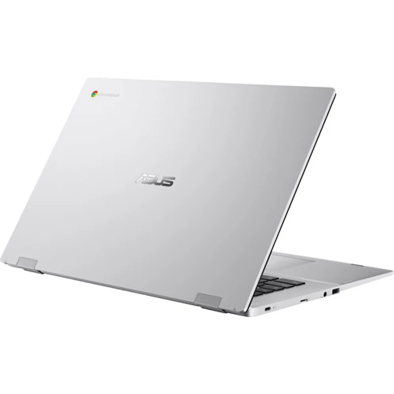 Chromebook de 17,3 po d'ASUS - Argenté transparent (Pentium Silver N6000 d'Intel/eMMC 128 Go/RAM 8 Go/ChromeOS)