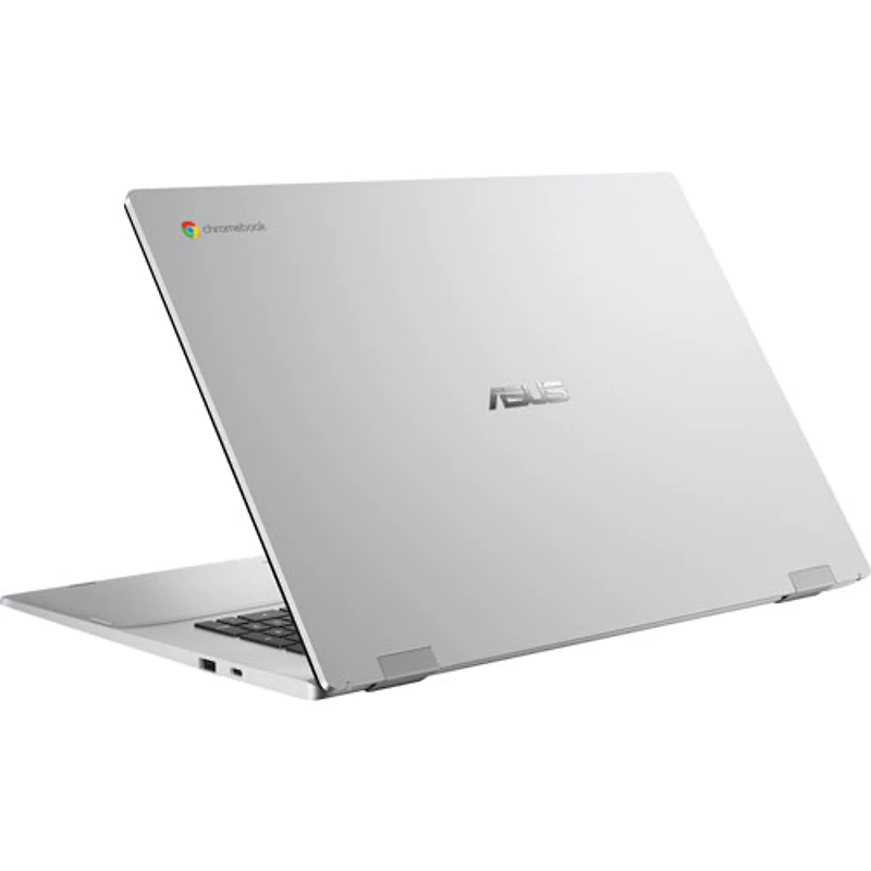 Chromebook de 17,3 po d'ASUS - Argenté transparent (Pentium Silver N6000 d'Intel/eMMC 128 Go/RAM 8 Go/ChromeOS)