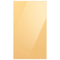 Samsung Panel for BESPOKE 4-Door Flex French Refrigerator - Bottom Panel - Sunrise Yellow Glass