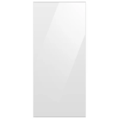 Panneau pour réfrigérateur à 4 portes polyvalent BESPOKE de Samsung - Panneau supérieur - Verre blanc