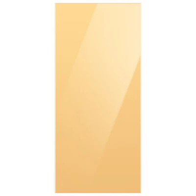 Samsung Panel for BESPOKE 4-Door Flex French Refrigerator - Top Panel - Sunrise Yellow Glass