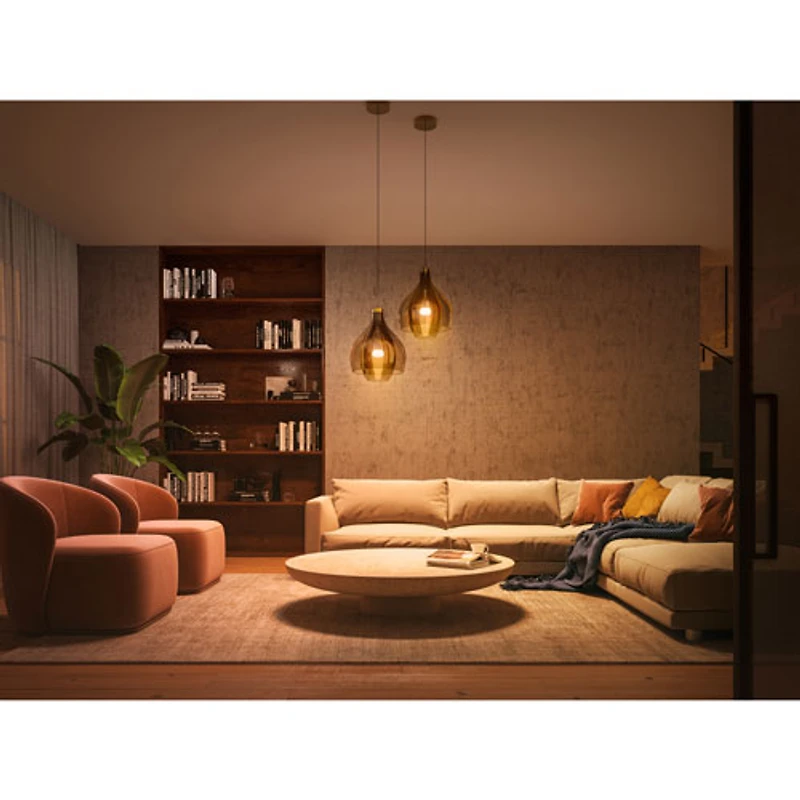 Ampoule DEL intelligente Hue A19 de Philips - Ambiance blanche