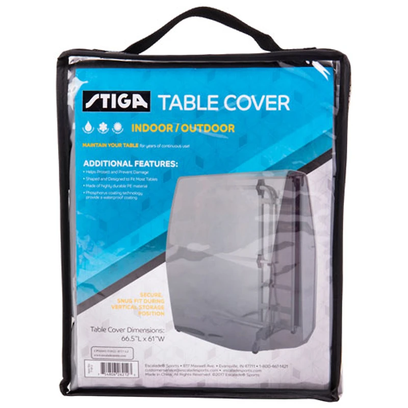 Housse de table de tennis intérieure-extérieure Premium de Stiga (T1812)