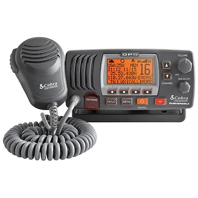 Radio marine VHF de Cobra (MRF77 GPS)