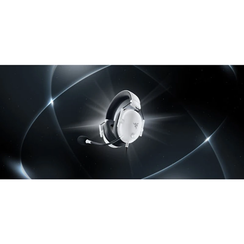 Casque de jeu BlackShark V2 X de Razer - Blanc