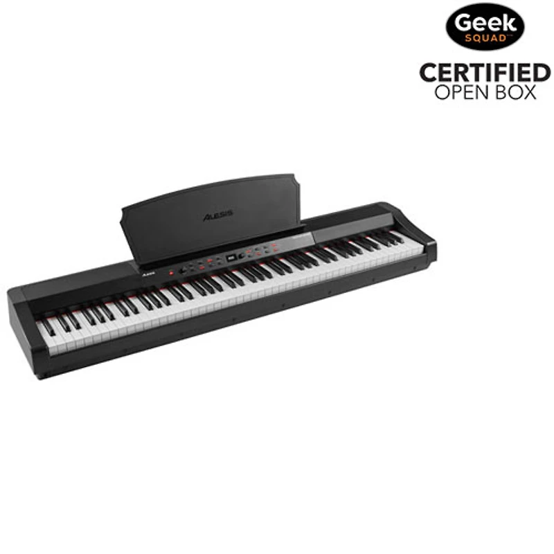 Boîte ouverte - Piano numérique à 88 touches Prestige Artist d'Alesis - Noir