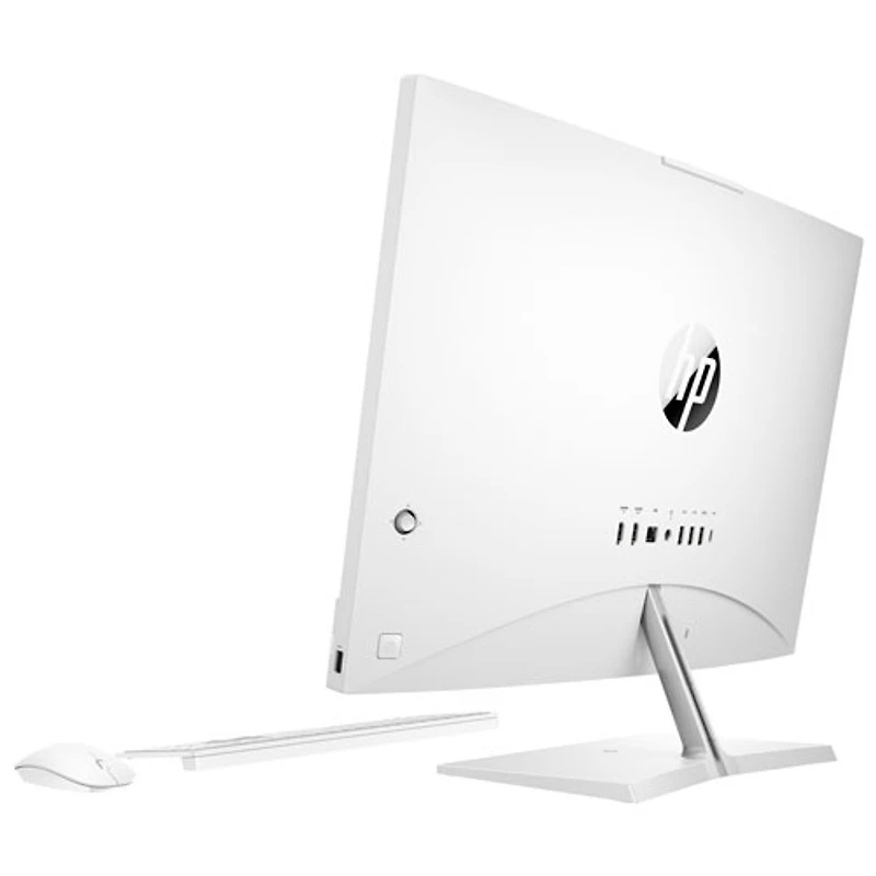 Ordinateur de bureau tout-en-un de 23,8 po de HP - Blanc flocon (Core i5-12400T d'Intel/SSD 512 Go/RAM 12 Go) - Exclusivité Best Buy