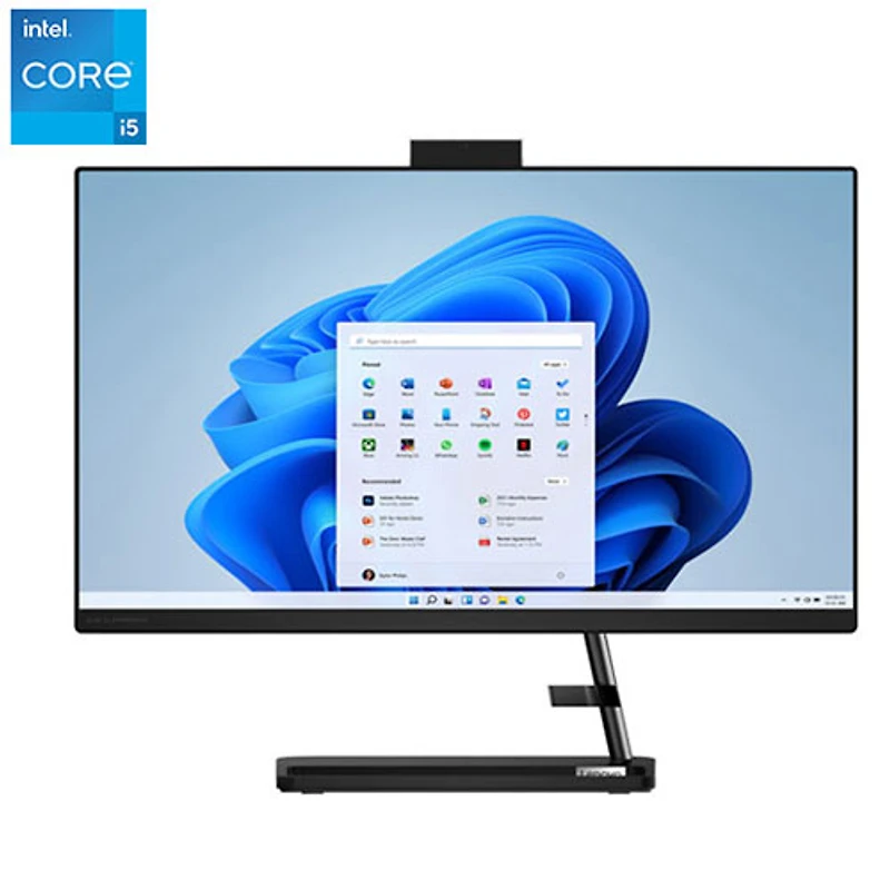 Ordinateur tout-en-un de 23,8 po Ideacentre de Lenovo (Core i5-1240P d'Intel/SSD 512 Go/RAM 12 Go) - Exclusivité Best Buy