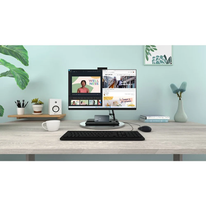 Ordinateur tout-en-un de 23,8 po Ideacentre de Lenovo (Core i5-1240P d'Intel/SSD 512 Go/RAM 12 Go) - Exclusivité Best Buy