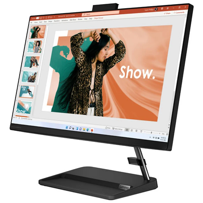 Ordinateur tout-en-un de 23,8 po Ideacentre de Lenovo (Core i5-1240P d'Intel/SSD 512 Go/RAM 12 Go) - Exclusivité Best Buy