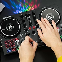 Contrôleur pour DJ Party Mix II de Numark avec jeu de lumière intégré