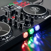 Contrôleur pour DJ Party Mix II de Numark avec jeu de lumière intégré