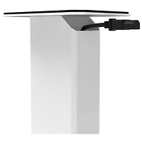 Supports de haut-parleurs remplissables de Kanto (SX22W) - Blanc