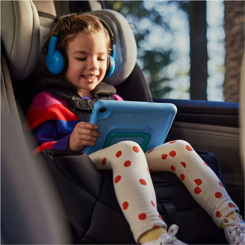 Tablette 7 po 16 Go FireOS Fire 7 Kids (2022) d'Amazon à processeur quadruple coeur MTK/MT8168 - Bleu