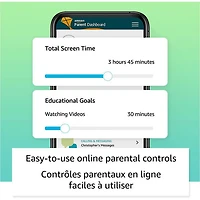 Amazon Fire 7 Kids Edition (2022) 7" 16GB FireOS Tablet with MTK/MT8168 4-Core Processor - Purple