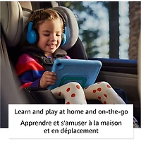 Amazon Fire 7 Kids Edition (2022) 7" 16GB FireOS Tablet with MTK/MT8168 4-Core Processor - Purple