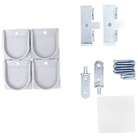 Barrière de sécurité à fixation par pression Supergate Classic de North States - Gris pâle