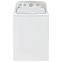 Laveuse chargement par le haut haute efficacité 5,0 pi³ GE (GTW550BMRWS) - Blanc - BO - Parfait état