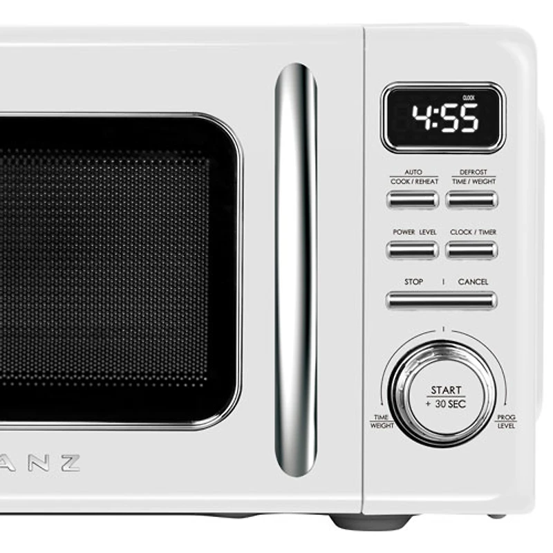 Four à micro-ondes Retro 0,7 pi³ de Galanz (GLCMKZ07WER07) - Blanc lait frappé