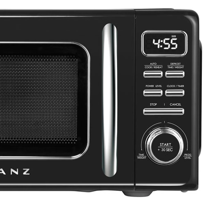 Four à micro-ondes Retro 0,7 pi³ de Galanz (GLCMKZ07BKR07) - Vinyle noir