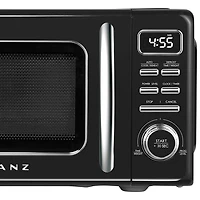 Four à micro-ondes Retro 0,7 pi³ de Galanz (GLCMKZ07BKR07) - Vinyle noir