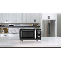 Four à micro-ondes Retro 0,7 pi³ de Galanz (GLCMKZ07BKR07) - Vinyle noir